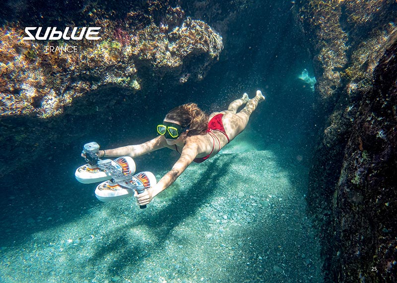 Brochure Sublue - scooters sous-marins